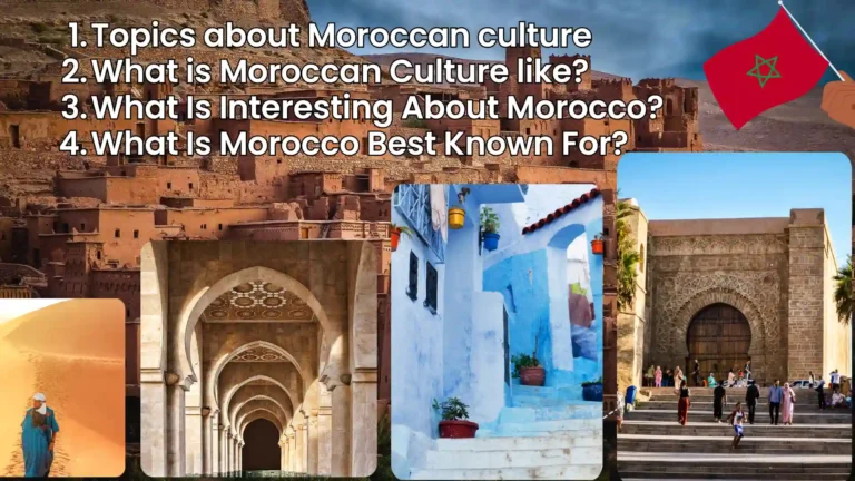 Topics about - Moroccan culture