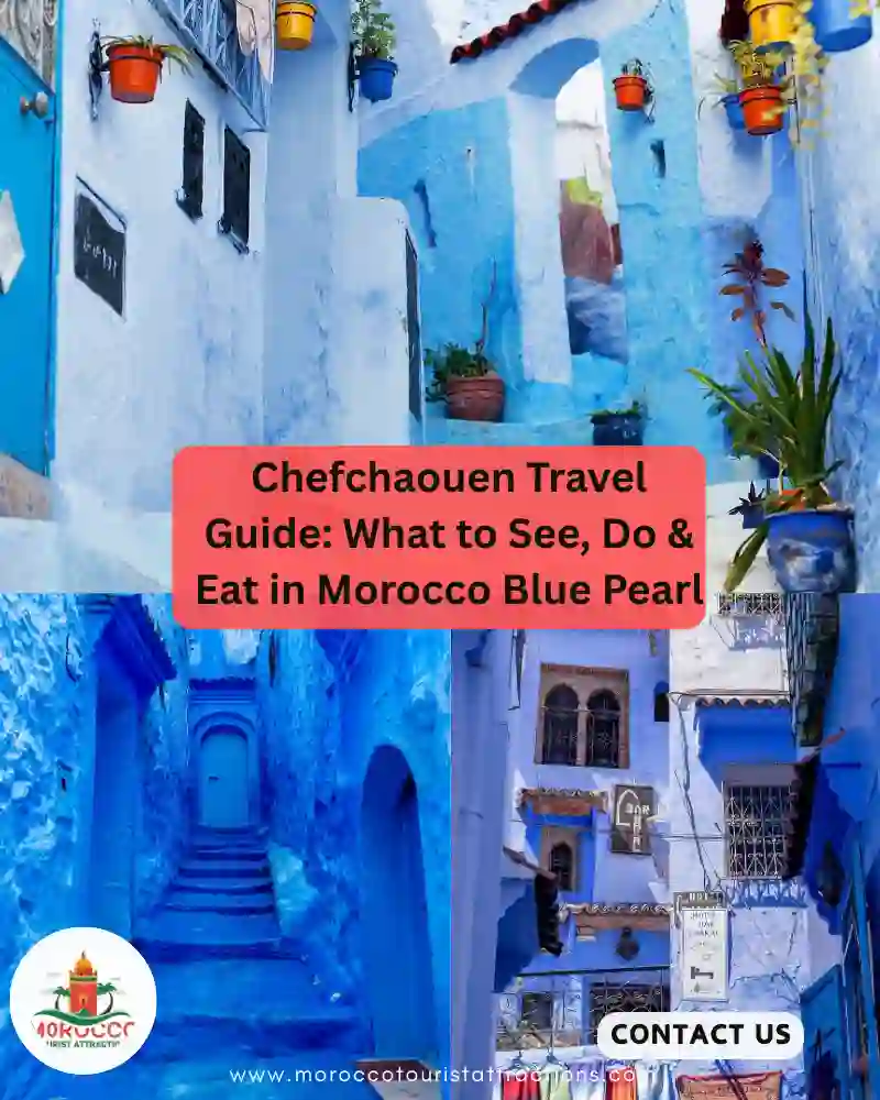 The medina is the heart of Chefchaouen. Every narrow alleyway is painted in magical shades of blue. Get lost, take photos, and enjoy the peaceful atmosphere.