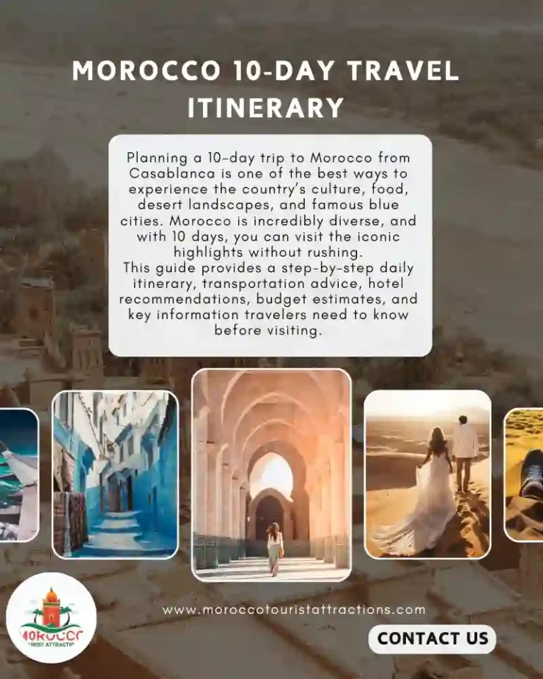 Morocco-10-day Travel Itinerary from Casablanca