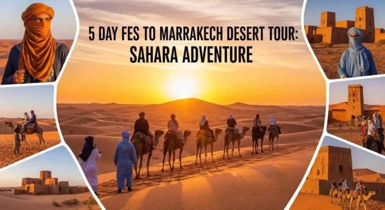 5-Day Fes to Marrakech Desert Tour Sahara Adventure