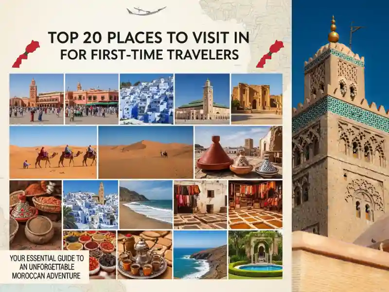Beautiful & 20 Intriguing #Places to Visit in Morocco