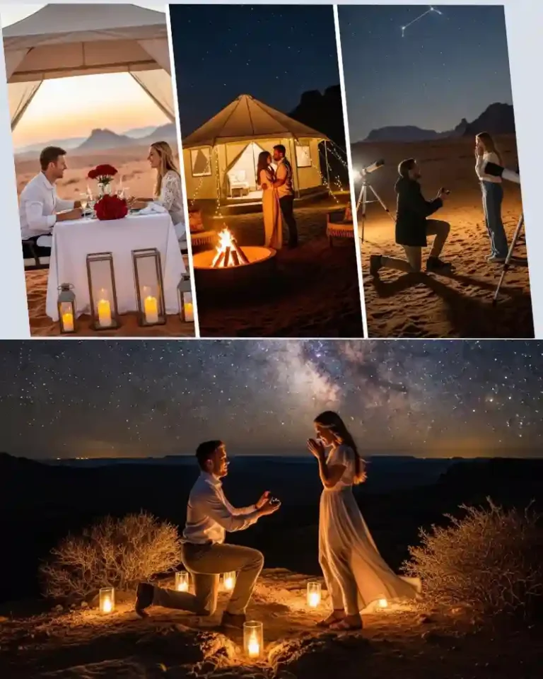 Romantic Desert Escapes: Planning a Honeymoon, Celebrating an Anniversary, and Proposing Under Desert Stars