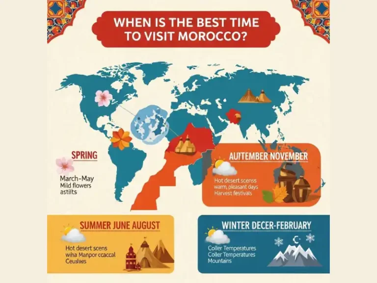 Summer & Winter + Weather + Travel Tips + Best Time to Visit Morocco